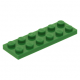 LEGO lapos elem 2x6, zöld (3795)